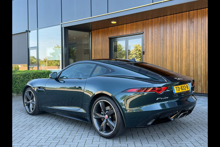 Jaguar F-Type 2.0T R-Dynamic, panoramadak, britisch racing green,1 e eigenaar, NL auto met nap