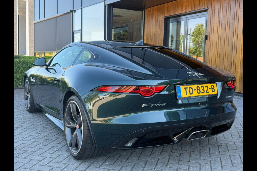 Jaguar F-Type 2.0T R-Dynamic, panoramadak, britisch racing green,1 e eigenaar, NL auto met nap