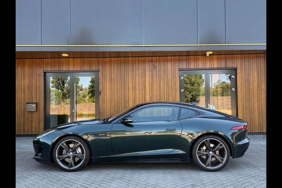 Jaguar F-Type 2.0T R-Dynamic, panoramadak, britisch racing green,1 e eigenaar, NL auto met nap