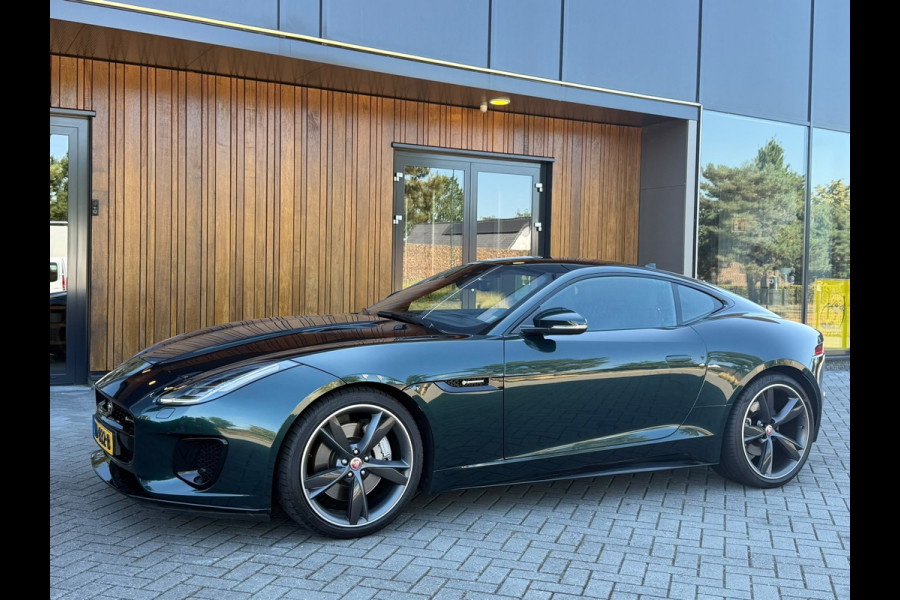 Jaguar F-Type 2.0T R-Dynamic, panoramadak, britisch racing green,1 e eigenaar, NL auto met nap