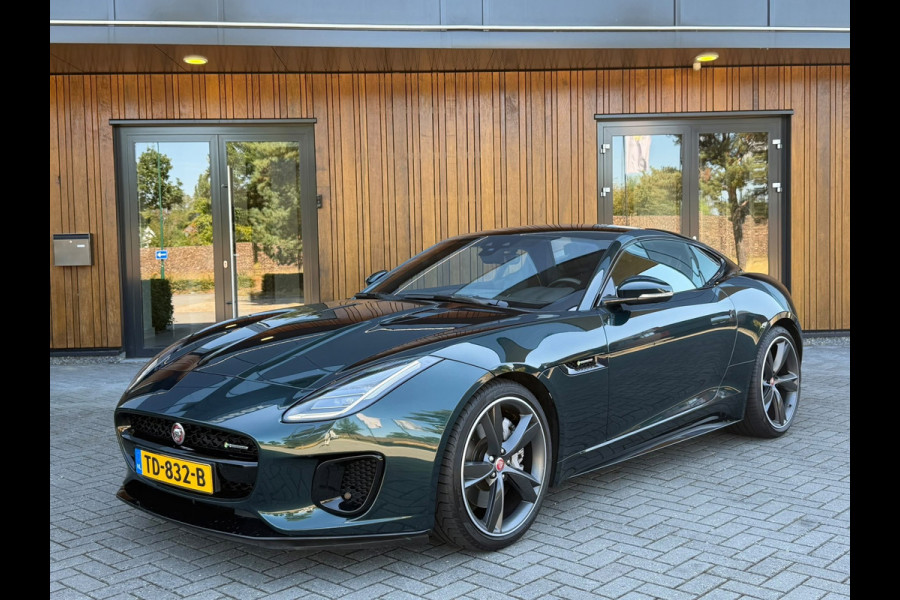 Jaguar F-Type 2.0T R-Dynamic, panoramadak, britisch racing green,1 e eigenaar, NL auto met nap