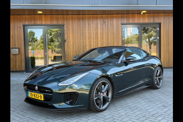 Jaguar F-Type 2.0T R-Dynamic, panoramadak, britisch racing green,1 e eigenaar, NL auto met nap