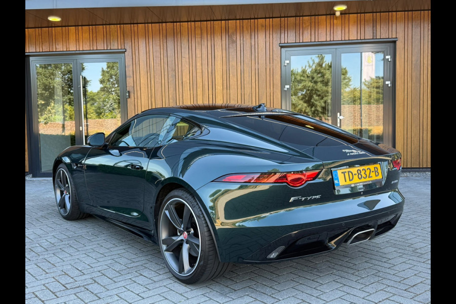 Jaguar F-Type 2.0T R-Dynamic, panoramadak, britisch racing green,1 e eigenaar, NL auto met nap
