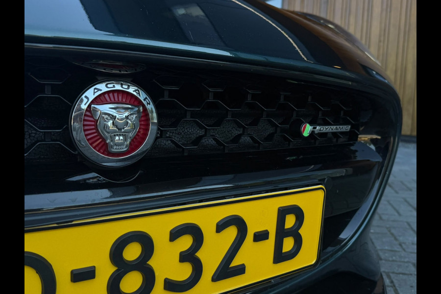 Jaguar F-Type 2.0T R-Dynamic, panoramadak, britisch racing green,1 e eigenaar, NL auto met nap