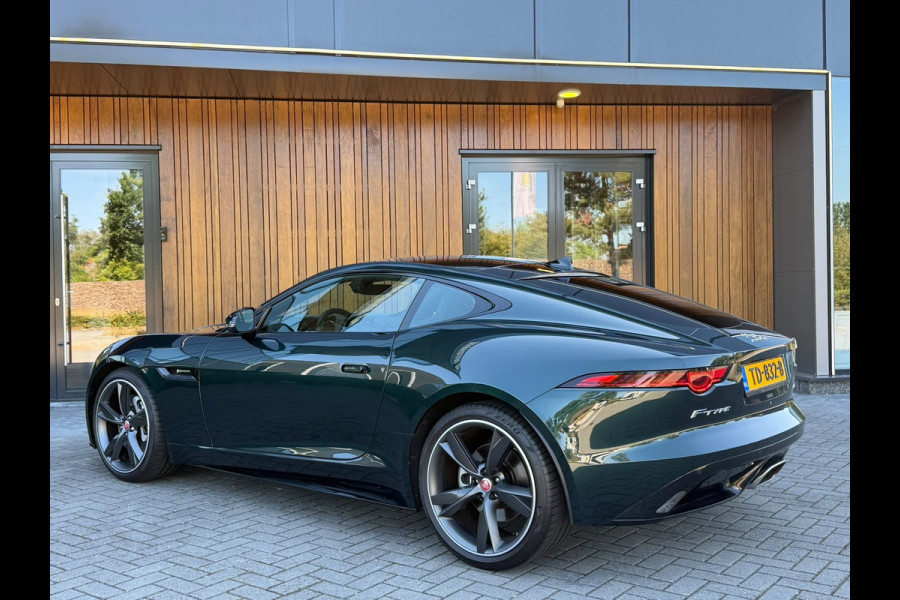 Jaguar F-Type 2.0T R-Dynamic, panoramadak, britisch racing green,1 e eigenaar, NL auto met nap