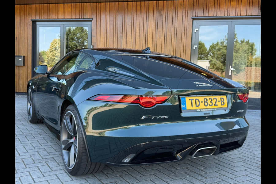 Jaguar F-Type 2.0T R-Dynamic, panoramadak, britisch racing green,1 e eigenaar, NL auto met nap