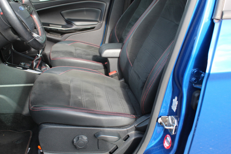 Ford EcoSport 1.0 EcoBoost ST-Line , 125pk , Mooie Hoogzitter Climate control , Cruise control , Achteruitrijcamera Stoel,Stuur en Voorruitverwarming , Bluetooth , Navigatie