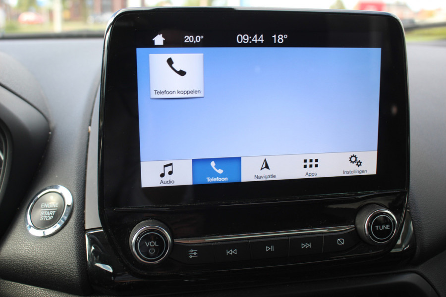 Ford EcoSport 1.0 EcoBoost ST-Line , 125pk , Mooie Hoogzitter Climate control , Cruise control , Achteruitrijcamera Stoel,Stuur en Voorruitverwarming , Bluetooth , Navigatie