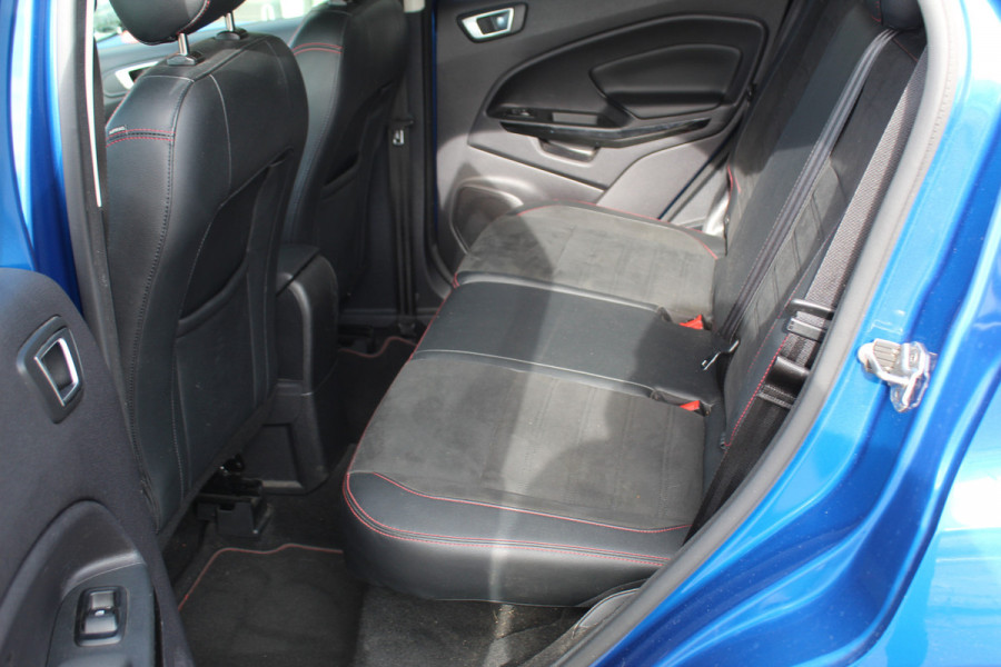 Ford EcoSport 1.0 EcoBoost ST-Line , 125pk , Mooie Hoogzitter Climate control , Cruise control , Achteruitrijcamera Stoel,Stuur en Voorruitverwarming , Bluetooth , Navigatie