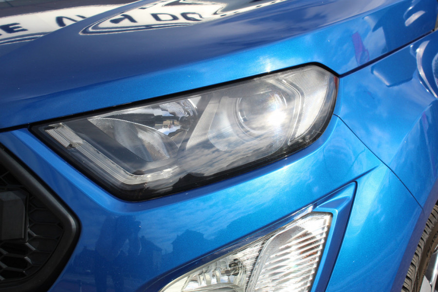 Ford EcoSport 1.0 EcoBoost ST-Line , 125pk , Mooie Hoogzitter Climate control , Cruise control , Achteruitrijcamera Stoel,Stuur en Voorruitverwarming , Bluetooth , Navigatie