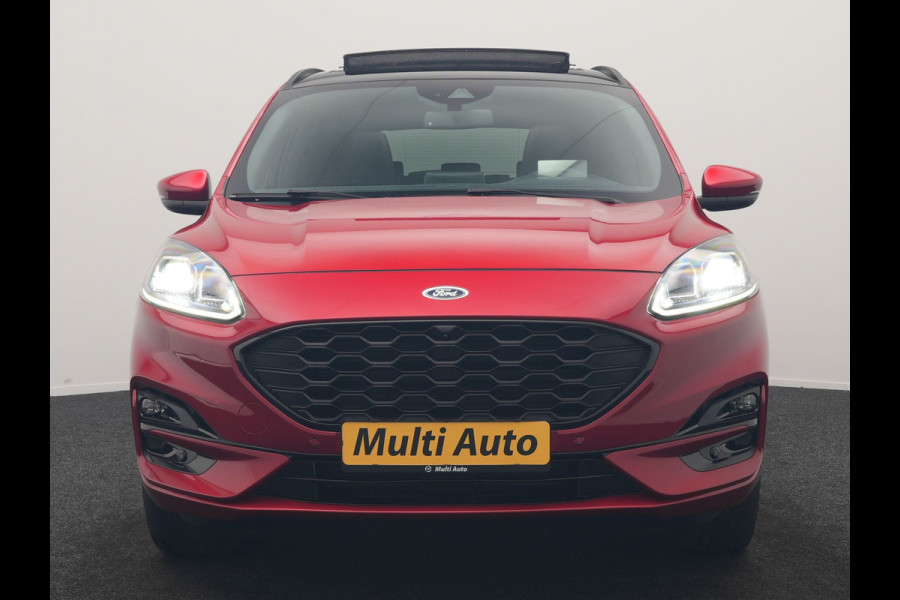 Ford Kuga 2.5 ST-Line X PHEV 225pk Dealer O.H. | Panodak | Adaptive Cruise | Head Up | 360 Camera | Alcantara Sportstoelen & Stuur Verwarmd | Bang & Olufsen | Keyless | Blis | Apple Carplay | Navigatie | DAB | Plug In Hybrid