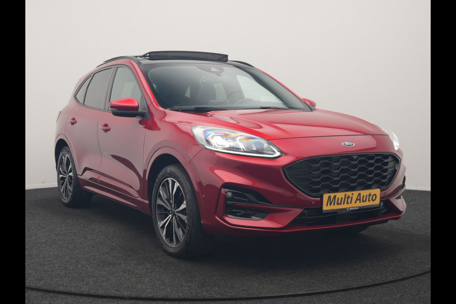 Ford Kuga 2.5 ST-Line X PHEV 225pk Dealer O.H. | Panodak | Adaptive Cruise | Head Up | 360 Camera | Alcantara Sportstoelen & Stuur Verwarmd | Bang & Olufsen | Keyless | Blis | Apple Carplay | Navigatie | DAB | Plug In Hybrid
