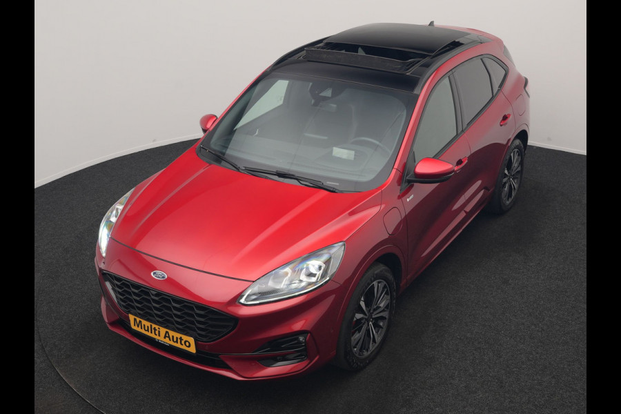 Ford Kuga 2.5 ST-Line X PHEV 225pk Dealer O.H. | Panodak | Adaptive Cruise | Head Up | 360 Camera | Alcantara Sportstoelen & Stuur Verwarmd | Bang & Olufsen | Keyless | Blis | Apple Carplay | Navigatie | DAB | Plug In Hybrid