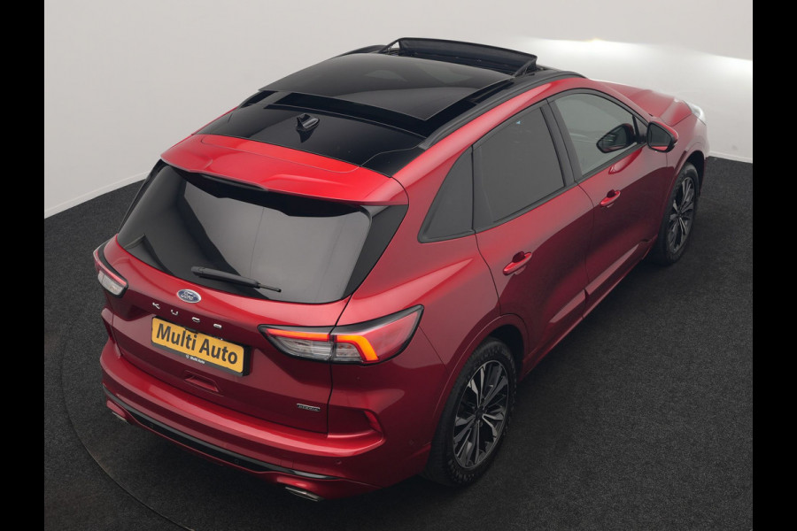 Ford Kuga 2.5 ST-Line X PHEV 225pk Dealer O.H. | Panodak | Adaptive Cruise | Head Up | 360 Camera | Alcantara Sportstoelen & Stuur Verwarmd | Bang & Olufsen | Keyless | Blis | Apple Carplay | Navigatie | DAB | Plug In Hybrid