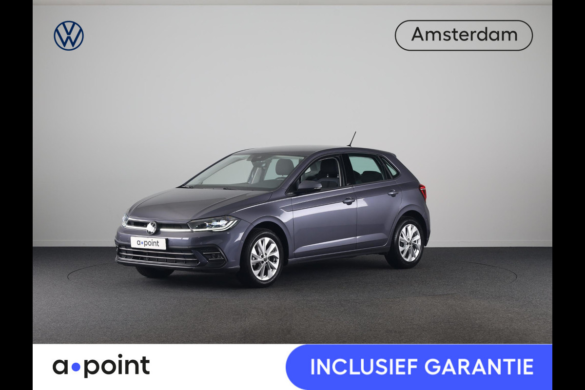 Volkswagen Polo 1.0 TSI Style 95 pk | Navigatie via App | Parkeersensoren (Park assist)| Autom. airco | Matrix LED koplampen | Keyless |
