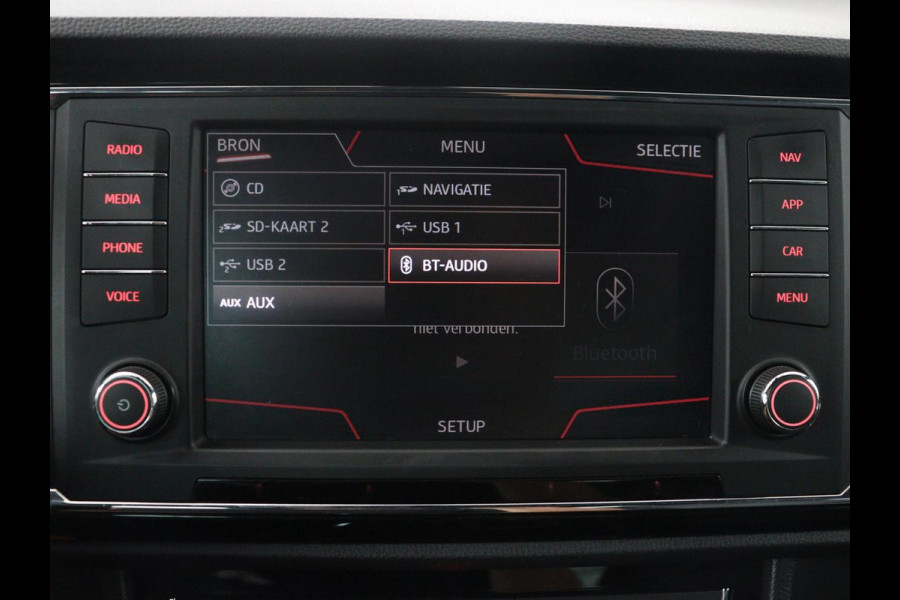 Seat Ateca1.4 EcoTSI FR | Leder | Stoelverwarming | Climate control | Cruise control | Camera | Park assist | Carplay | Seat Sound | Navigatie | Sfeerverlichting