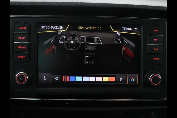 Seat Ateca1.4 EcoTSI FR | Leder | Stoelverwarming | Climate control | Cruise control | Camera | Park assist | Carplay | Seat Sound | Navigatie | Sfeerverlichting