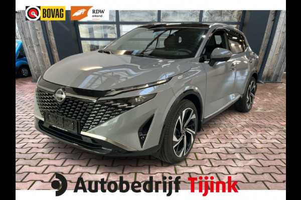Nissan QASHQAI 1.3 MHEV Xtronic Tekna Plus | ProPilot Pack | Leder | Pano | Trekhaak | Stoelverwarming | 360 camera | Elek. achterklep | Elek. stoelen met massage | Vol |