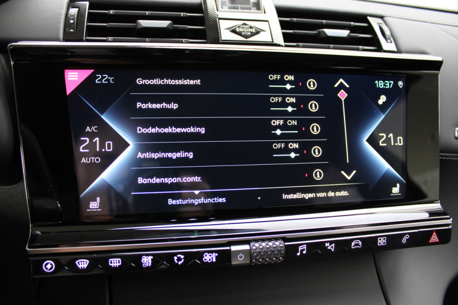 DS 7 Crossback E-Tense Rivoli | Leder | Adaptieve cruise | Stoelverwarming | Memory