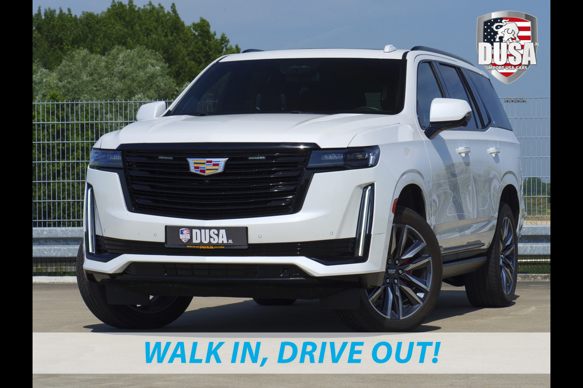 Cadillac Escalade 6.2 V8 | Sport | Luchtvering | Panoramadak | 7 Seats | Night Vision