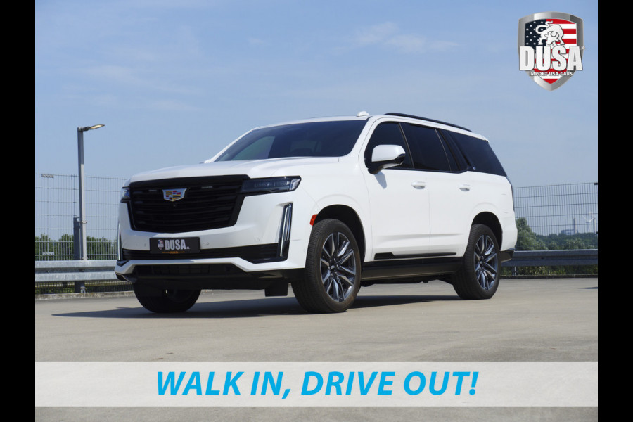 Cadillac Escalade 6.2 V8 | Sport | Luchtvering | Panoramadak | 7 Seats | Night Vision