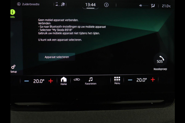 Škoda Enyaq iV 60 | SOH 93,0% | Half leder | Cruise control | Carplay | Climate control | Lane assist | Park assist | Trekhaak | Sfeerverlichting | Navigatie | Bluetooth