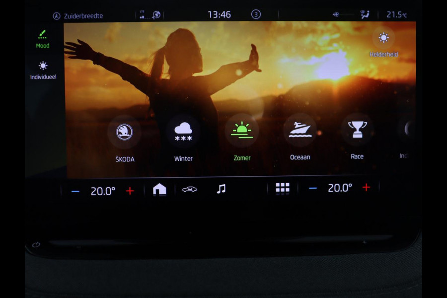Škoda Enyaq iV 60 | SOH 93,0% | Half leder | Cruise control | Carplay | Climate control | Lane assist | Park assist | Trekhaak | Sfeerverlichting | Navigatie | Bluetooth