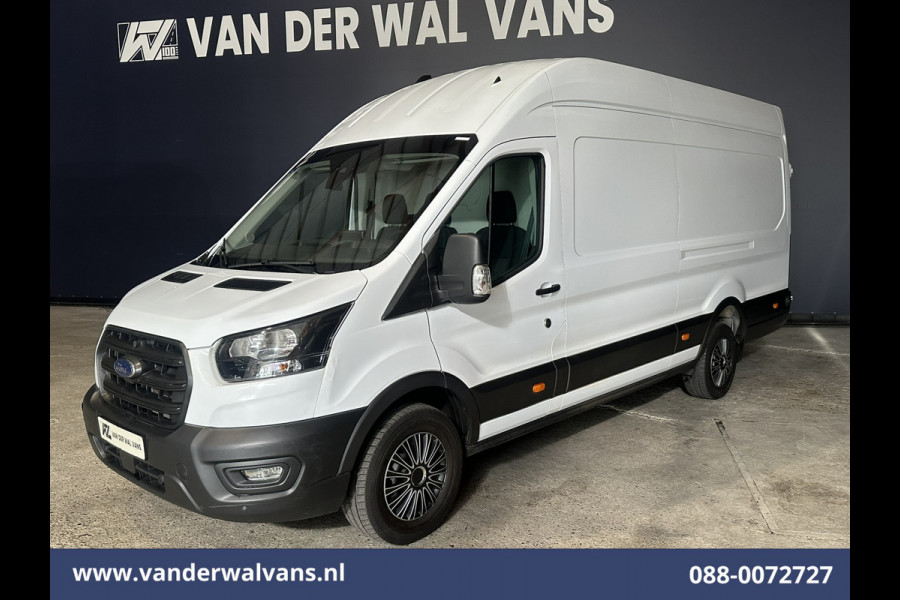 Ford Transit 2.0 TDCI 170pk L4H3 Jumbo Euro6 Airco | Camera | Apple Carplay | Adaptieve Cruisecontrol Android Auto, Verwarmde voorruit, Parkeersensoren, Bijrijdersbank, 3500kg trekvermogen