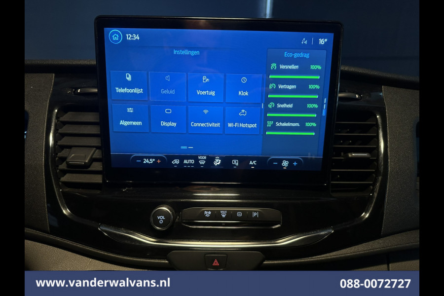 Ford Transit 2.0 TDCI 170pk L4H3 Jumbo Euro6 Airco | Camera | Apple Carplay | Adaptieve Cruisecontrol Android Auto, Verwarmde voorruit, Parkeersensoren, Bijrijdersbank, 3500kg trekvermogen