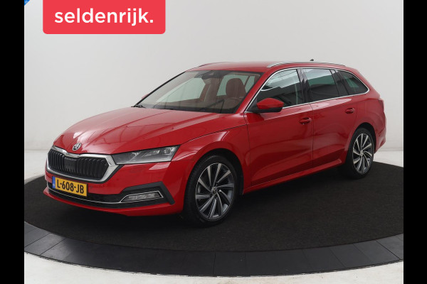 Škoda Octavia Combi 1.5 TSI First Edition | Stoelverwarming | Cruise control | Carplay | Sfeerverlichting | Camera | Parkassist | Climate control | Virtueel dashboard | Elektrische achterklep | 18" velgen