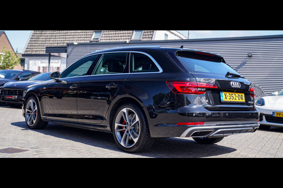 Audi A4 Avant 45 TFSI Sport S line black edition | Panorama | Dealer onderhouden | HuD | Camera | Stoelverwarming | LED