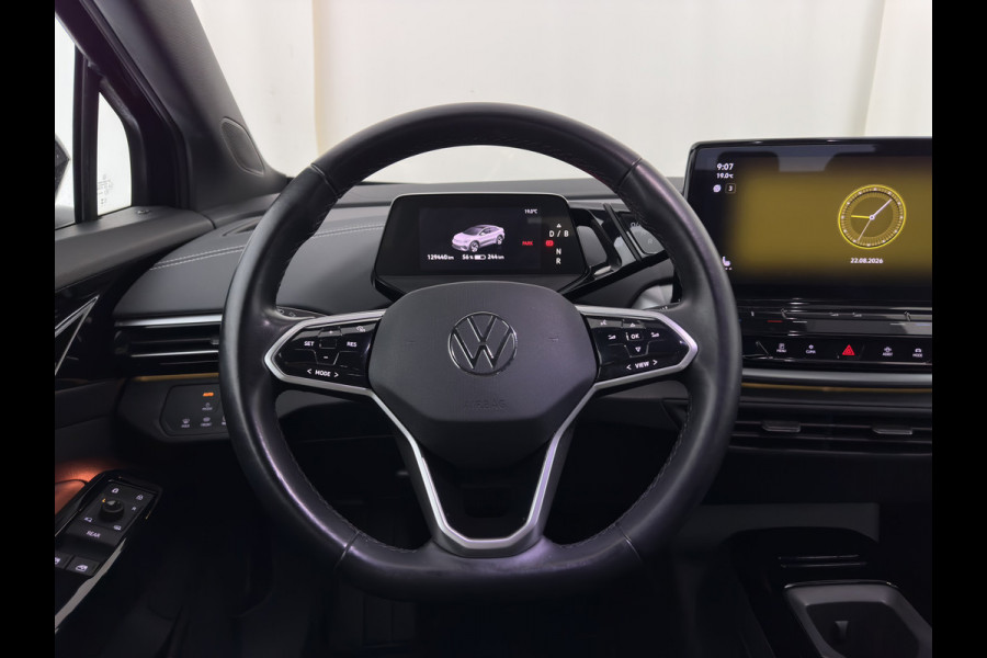 Volkswagen ID.5 Pro Business 77 kWh [3-Fase-11kW] {SoH-93%} (INCL-BTW) *HEATPUMP | LEATHER-ALCANTARA | FULL-LED | ADAPTIVE-CRUISE |  DIGI-COCKPIT | HEATED-COMFORTSEATS | KEYLESS | DAB+ | AMBIENTLIGHT | NAVI-FULLMAP | CAMERA | TOWBAR | HEAD-UP | 19''AL