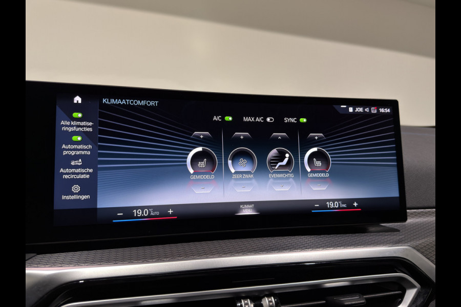 BMW i4 M50 84 kWh M Sport Pro | SOH 97,6% | el. Schuif/kanteldak | el. stoelen met memory | HUD | Unieke kleur