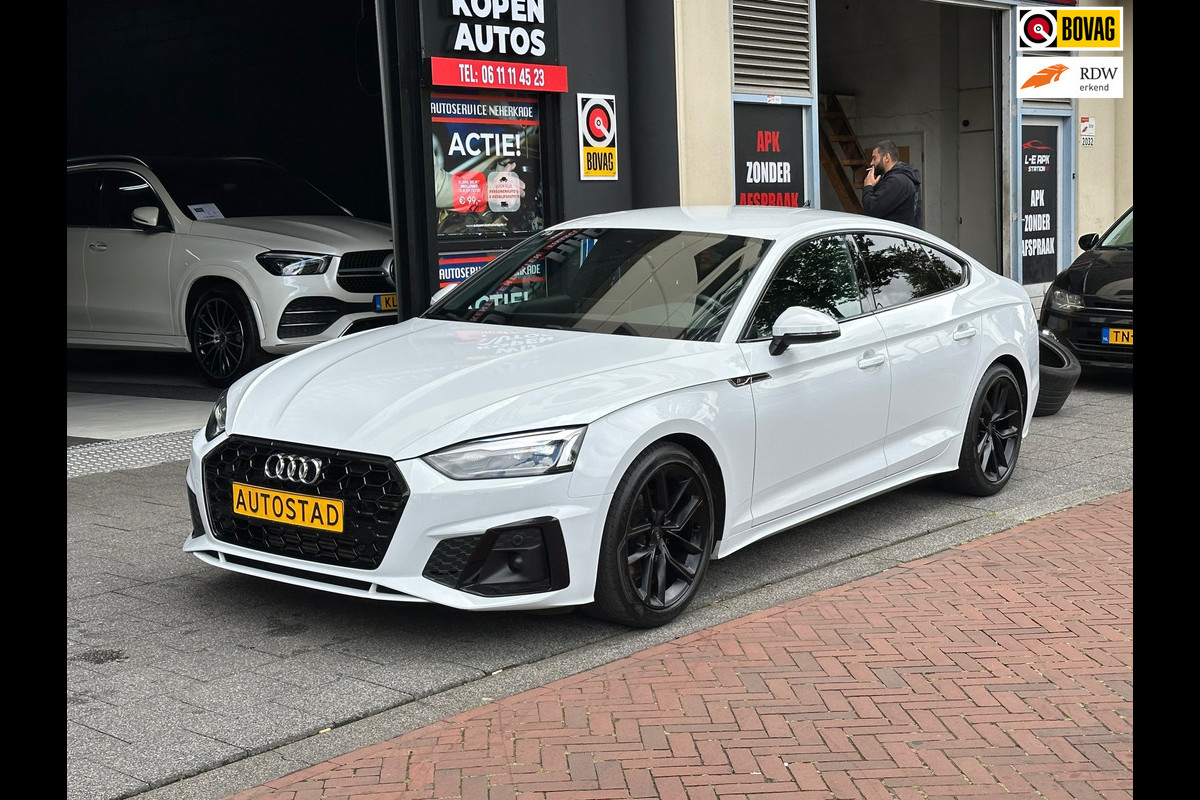 Audi A5 Sportback 35 TFSI S edition Aut Leer Navi Clima Camera Carplay PDC