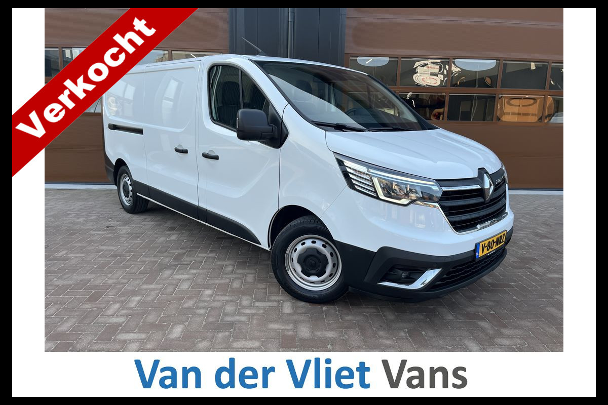 Renault Trafic 2.0 dCi E6 150pk Automaat L2 Comfort 3p BPM Vrij! Lease €330 p/m, PDC, Led, Airco, Trekhaak, Cruise controle, Onderhoudshistorie aanwezig