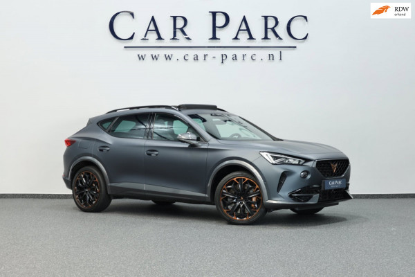 CUPRA Formentor 2.0 TSI 4DRIVE 310+PK MATT/LED/VIRTUAL/SFEER/PANO/STUUR+S.VERWARMING+MEMORY/19"/KEYLESS/CAM/ACC/12 MDN GARANTIE!