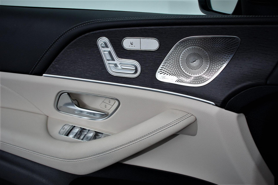 Mercedes-Benz GLE 350 e AMG 4-MATIC Leder adaptive Cruise Control Burmester Audio Panorama dak 20 Inch Lichtmetalen Velgen Trekhaak