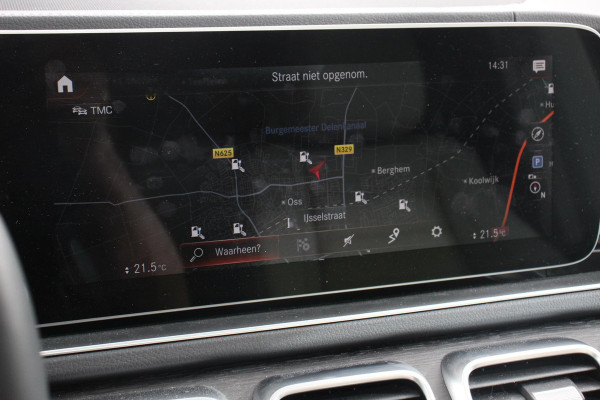 Mercedes-Benz GLE 350 e AMG 4-MATIC Leder adaptive Cruise Control Burmester Audio Panorama dak 20 Inch Lichtmetalen Velgen Trekhaak