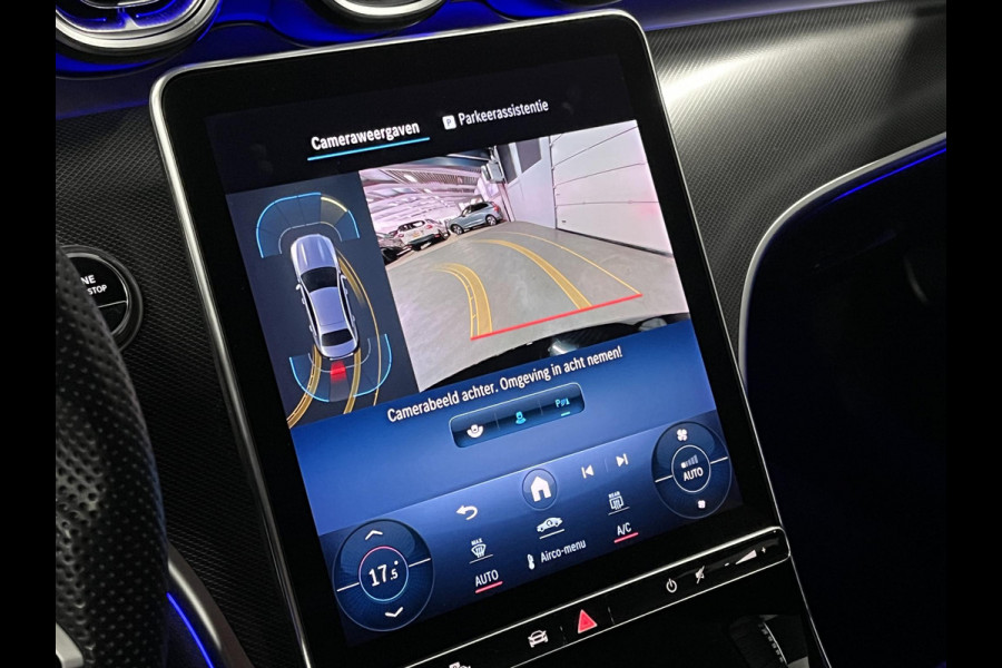 Mercedes-Benz C-Klasse 180 AMG Line Ambiente verlichting | Cruise control | Stoelverwarming | Achteruitrij camera | AMG wielen | Carplay | Dodehoek | Navigatie