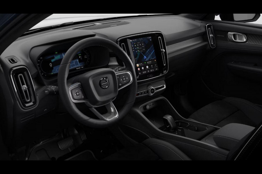 Volvo EC40 Single Motor Extended Range Ultra Europa Black Edition 82kWh / Panoramadak / 360 Camera / Extra getint glas / 20'' Velgen / MicrTech/Nubuck bekleding