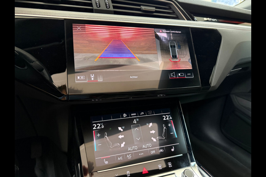 Audi e-tron Sportback 50 quattro S-line Black Edition 71 kWh | 313 pk | Pano | Matrix LED | B&O | 360° | Memory | Black pack