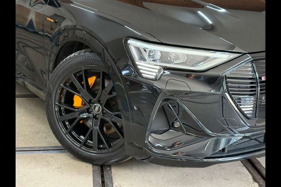 Audi e-tron Sportback 50 quattro S-line Black Edition 71 kWh | 313 pk | Pano | Matrix LED | B&O | 360° | Memory | Black pack