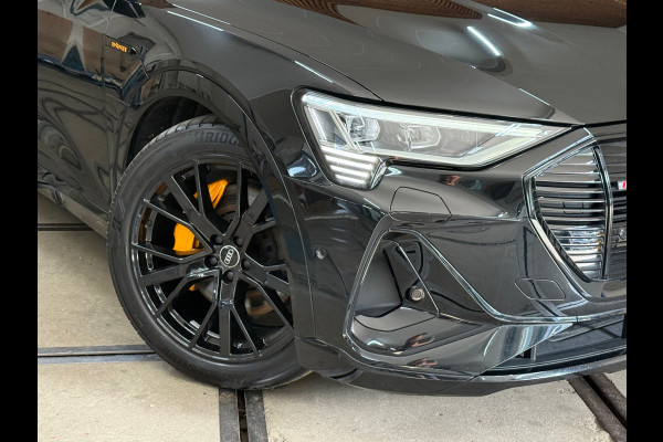Audi e-tron Sportback 50 quattro S-line Black Edition 71 kWh | 313 pk | Pano | Matrix LED | B&O | 360° | Memory | Black pack