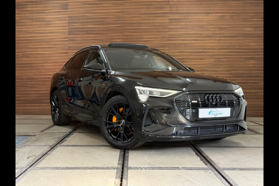Audi e-tron Sportback 50 quattro S-line Black Edition 71 kWh | 313 pk | Pano | Matrix LED | B&O | 360° | Memory | Black pack