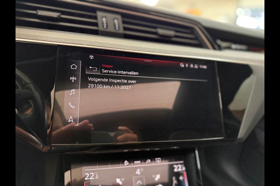 Audi e-tron Sportback 50 quattro S-line Black Edition 71 kWh | 313 pk | Pano | Matrix LED | B&O | 360° | Memory | Black pack