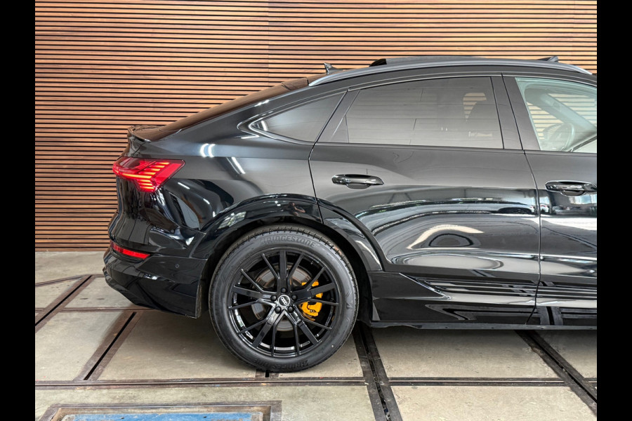 Audi e-tron Sportback 50 quattro S-line Black Edition 71 kWh | 313 pk | Pano | Matrix LED | B&O | 360° | Memory | Black pack