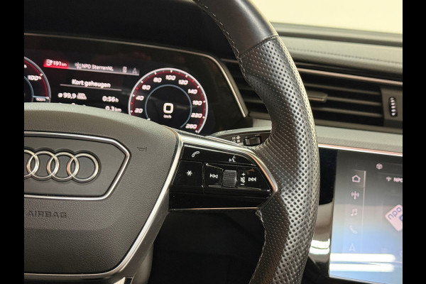 Audi e-tron Sportback 50 quattro S-line Black Edition 71 kWh | 313 pk | Pano | Matrix LED | B&O | 360° | Memory | Black pack