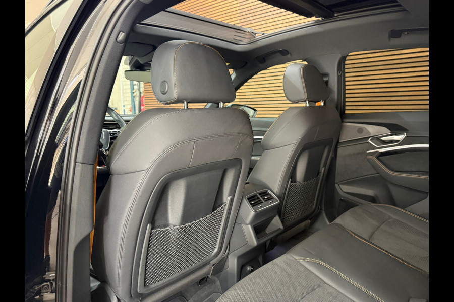 Audi e-tron Sportback 50 quattro S-line Black Edition 71 kWh | 313 pk | Pano | Matrix LED | B&O | 360° | Memory | Black pack
