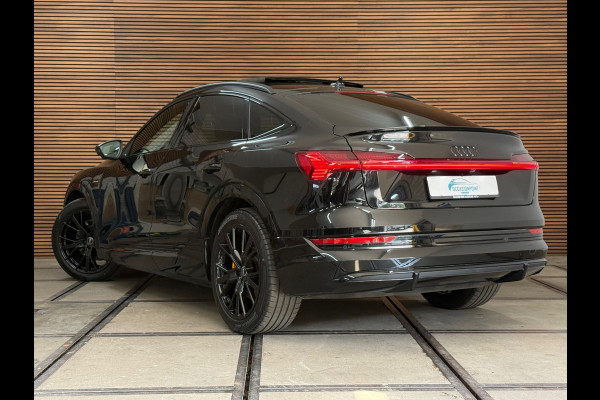 Audi e-tron Sportback 50 quattro S-line Black Edition 71 kWh | 313 pk | Pano | Matrix LED | B&O | 360° | Memory | Black pack