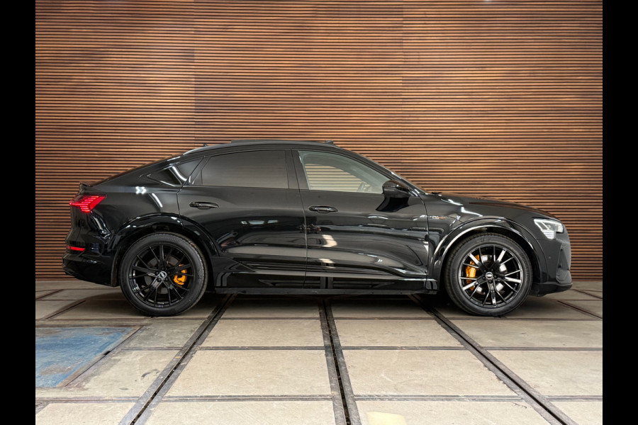 Audi e-tron Sportback 50 quattro S-line Black Edition 71 kWh | 313 pk | Pano | Matrix LED | B&O | 360° | Memory | Black pack